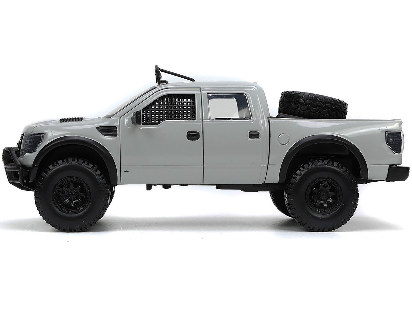 2011 Ford F-150 SVT Raptor Pickup Truck Light Gray with Extra Wheels "Just Trucks" Series 1/24 Diecast Model Car by Jada <h2>2011 Jada</h2> <p>High-quality perfect for collectors and enthusiasts. Feat
