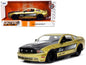 2010 Ford Mustang GT Gold Metallic with Black Graphics and Hood "Tom's Racing" "Bigtime Muscle" Series 1/24 Diecast Model Car by Jada <h2>2010 Jada</h2> <p>High-quality perfect for collectors enthusia