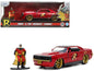 1969 Chevrolet Camaro Dark Red Metallic with Black Top and Robin Diecast Figure "Batman" "Hollywood Rides" Series 1/32 Model Car by Jada <h2>1969 Jada</h2> <p>High-quality perfect for collectors enthu