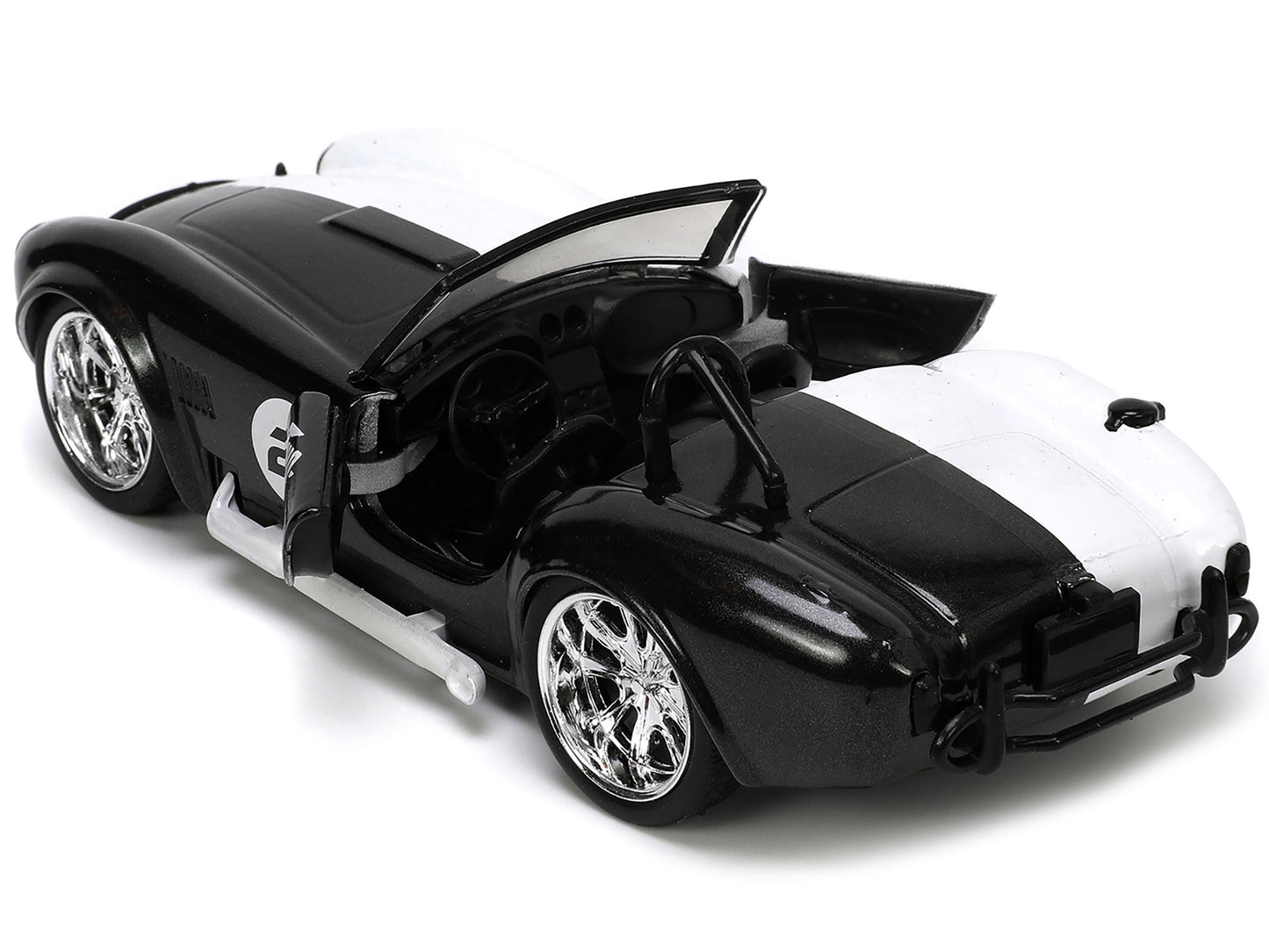 1965 Shelby Cobra 427 S/C #2 Black Metallic and White Harvey Two-Face Diecast Figure "Batman" "Hollywood Rides" Series 1/32 Model Car by Jada <h2>1965 Jada</h2> <p>High-quality perfect for collectors