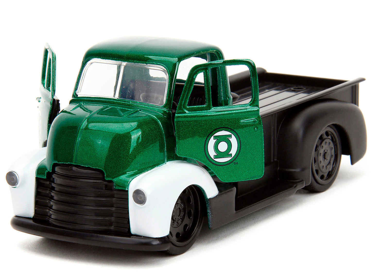 1952 Chevrolet COE Pickup Truck Green Metallic and Black Lantern Diecast Figure "DC Comics" "Hollywood Rides" Series 1/32 Model Car by Jada <h2>1952 Jada</h2> <p>High-quality perfect for collectors en