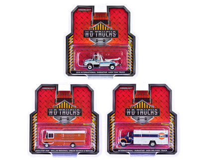 GreenLight "Heavy Duty H.D. Trucks" Set of 3 pieces Series 25 1/64 Diecast Models by <h2>"Heavy Greenlight</h2> <p>High-quality model car perfect for collectors and enthusiasts. Features detailed inte
