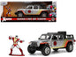 2020 Jeep Gladiator Pickup Truck Silver and Colossus Diecast Figurine "X-Men" Marvel "Hollywood Rides" Series 1/32 Model Car by Jada <h2>2020 Jada</h2> <p>High-quality perfect for collectors enthusias