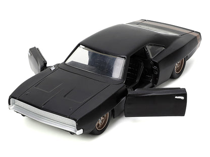 1968 Dodge Charger Widebody Matt Black with Bronze Tail Stripe "F9" (2021) Movie "Fast & Furious" Series 1/32 Diecast Model Car by Jada <h2>1968 Jada</h2> <p>High-quality perfect for collectors and en
