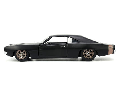 1968 Dodge Charger Widebody Matt Black with Bronze Tail Stripe "F9" (2021) Movie "Fast & Furious" Series 1/32 Diecast Model Car by Jada <h2>1968 Jada</h2> <p>High-quality perfect for collectors and en
