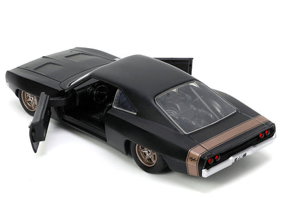 1968 Dodge Charger Widebody Matt Black with Bronze Tail Stripe "F9" (2021) Movie "Fast & Furious" Series 1/32 Diecast Model Car by Jada <h2>1968 Jada</h2> <p>High-quality perfect for collectors and en