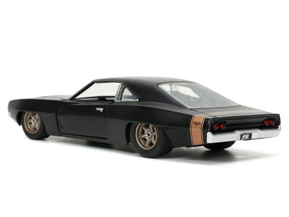 1968 Dodge Charger Widebody Matt Black with Bronze Tail Stripe "F9" (2021) Movie "Fast & Furious" Series 1/32 Diecast Model Car by Jada <h2>1968 Jada</h2> <p>High-quality perfect for collectors and en