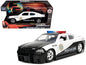 2006 Dodge Charger Police Black and White "Policia Civil" "Fast & Furious" Series 1/24 Diecast Model Car by Jada