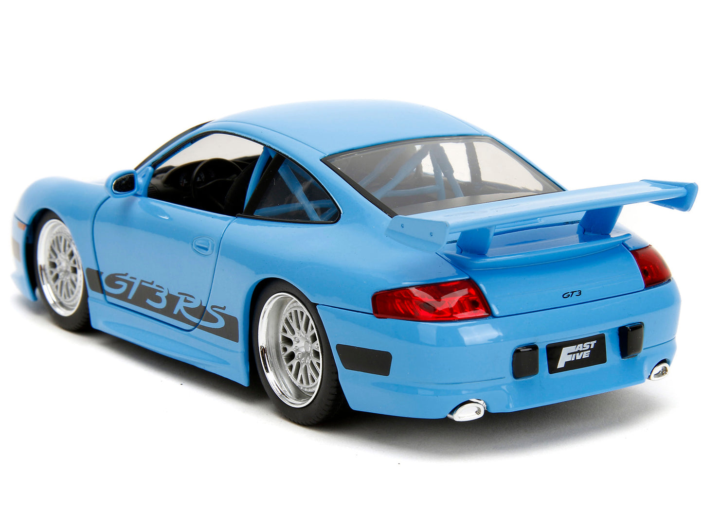 Porsche 911 GT3 RS Light Blue with Black Accents "Fast & Furious" Movie 1/24 Diecast Model Car by Jada <h2>Porsche Jada</h2> <p>High-quality perfect for collectors and enthusiasts. Features detailed i