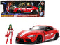 2020 Toyota Supra Red with Graphics and Miriya Sterling Diecast Figurine "Robotech" "Hollywood Rides" Series 1/24 Model Car by Jada <h2>2020 Jada</h2> <p>High-quality perfect for collectors enthusiast