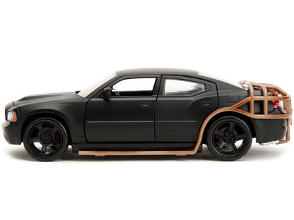 2006 Dodge Charger Matt Black with Outer Cage "Fast & Furious" Movie 1/24 Diecast Model Car by Jada <h2>2006 Jada</h2> <p>High-quality perfect for collectors and enthusiasts. Features detailed interio