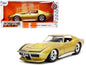 1969 Chevrolet Corvette Stingray ZL-1 Gold Metallic with Black Stripe "Bigtime Muscle" Series 1/24 Diecast Model Car by Jada <h2>1969 Jada</h2> <p>High-quality perfect for collectors and enthusiasts.