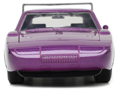 1969 Dodge Charger Daytona Purple Metallic with Black Tail Stripe "Bigtime Muscle" Series 1/24 Diecast Model Car by Jada <h2>1969 Jada</h2> <p>High-quality perfect for collectors and enthusiasts. Feat
