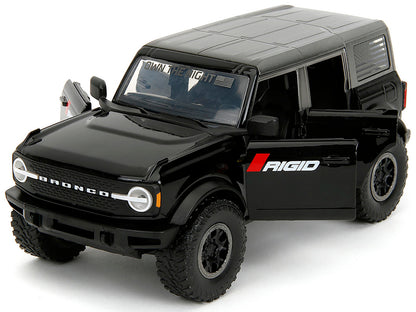 2021 Ford Bronco Badlands Black "Rigid" with Extra Wheels "Just Trucks" Series 1/24 Diecast Model Car by Jada <h2>2021 Jada</h2> <p>High-quality perfect for collectors and enthusiasts. Features detail