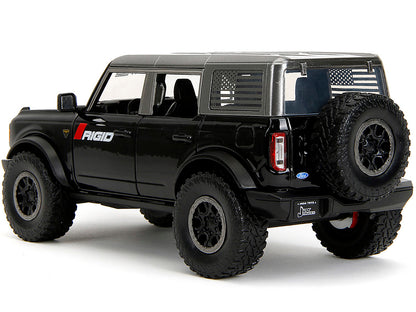 2021 Ford Bronco Badlands Black "Rigid" with Extra Wheels "Just Trucks" Series 1/24 Diecast Model Car by Jada <h2>2021 Jada</h2> <p>High-quality perfect for collectors and enthusiasts. Features detail