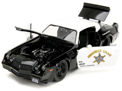 1979 Chevrolet Camaro Z28 Police Black and White "Highway Drag" "Bigtime Muscle" Series 1/24 Diecast Model Car by Jada <h2>1979 Jada</h2> <p>High-quality perfect for collectors enthusiasts. Features d