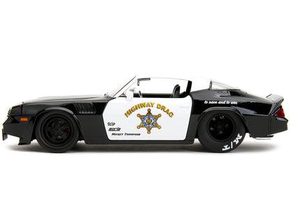 1979 Chevrolet Camaro Z28 Police Black and White "Highway Drag" "Bigtime Muscle" Series 1/24 Diecast Model Car by Jada <h2>1979 Jada</h2> <p>High-quality perfect for collectors enthusiasts. Features d