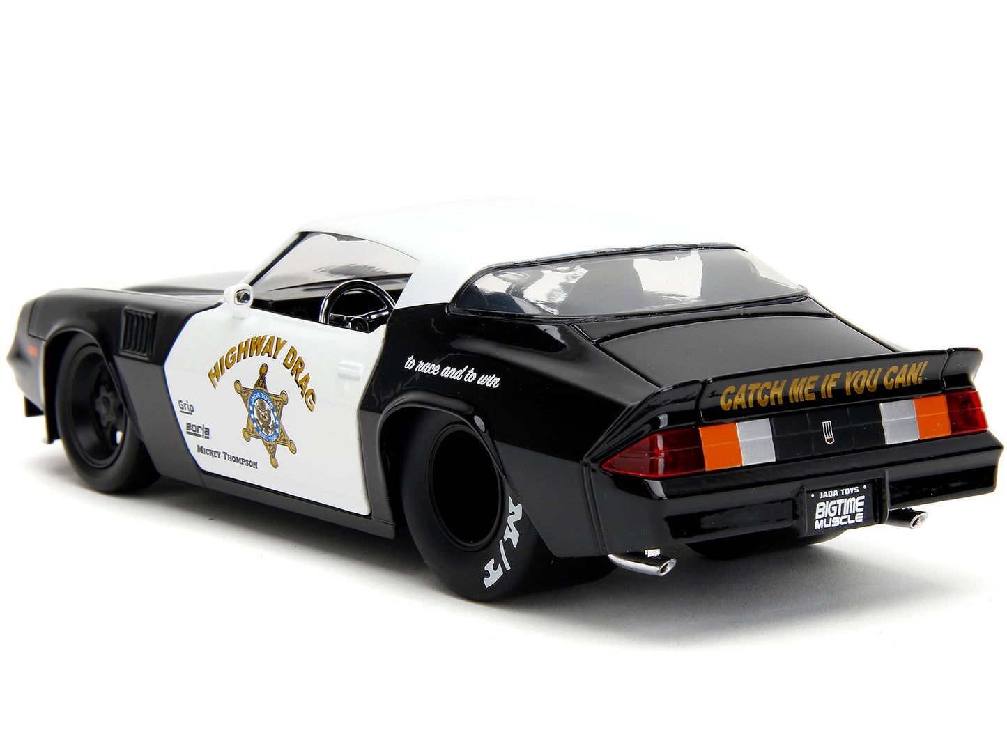 1979 Chevrolet Camaro Z28 Police Black and White "Highway Drag" "Bigtime Muscle" Series 1/24 Diecast Model Car by Jada <h2>1979 Jada</h2> <p>High-quality perfect for collectors enthusiasts. Features d
