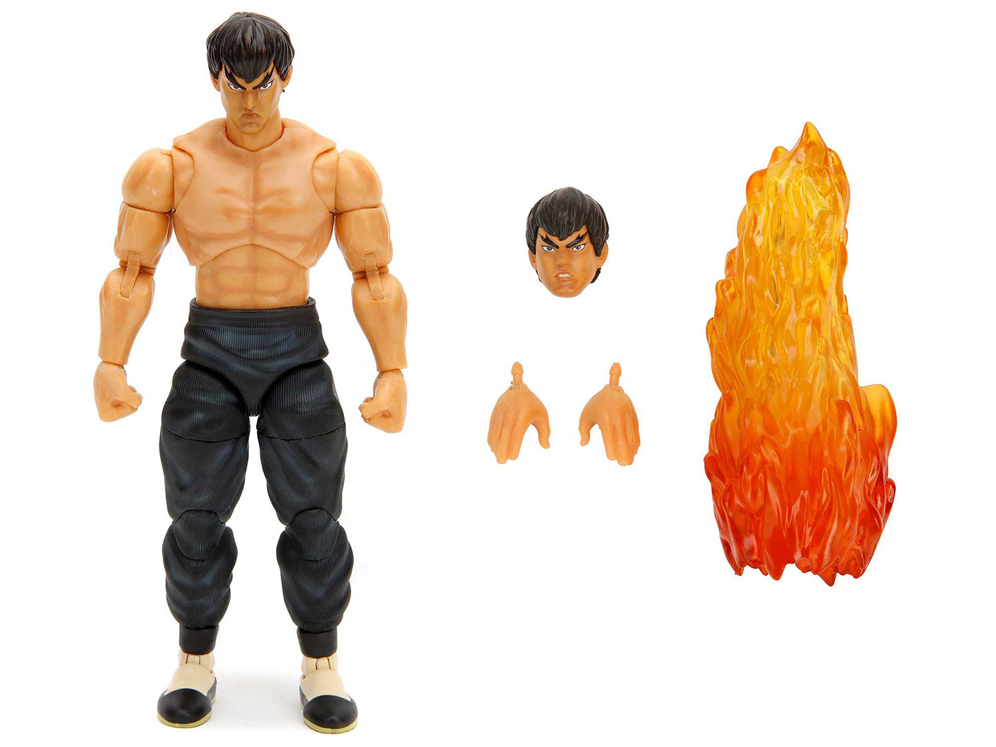 Fei Long 6" Moveable Figure with Accessories and Alternate Head Hands "Ultra Street Fighter II: The Final Challengers" (2017) Video Game model by Jada <h2>Fei Jada</h2> <p>High-quality diecast car per