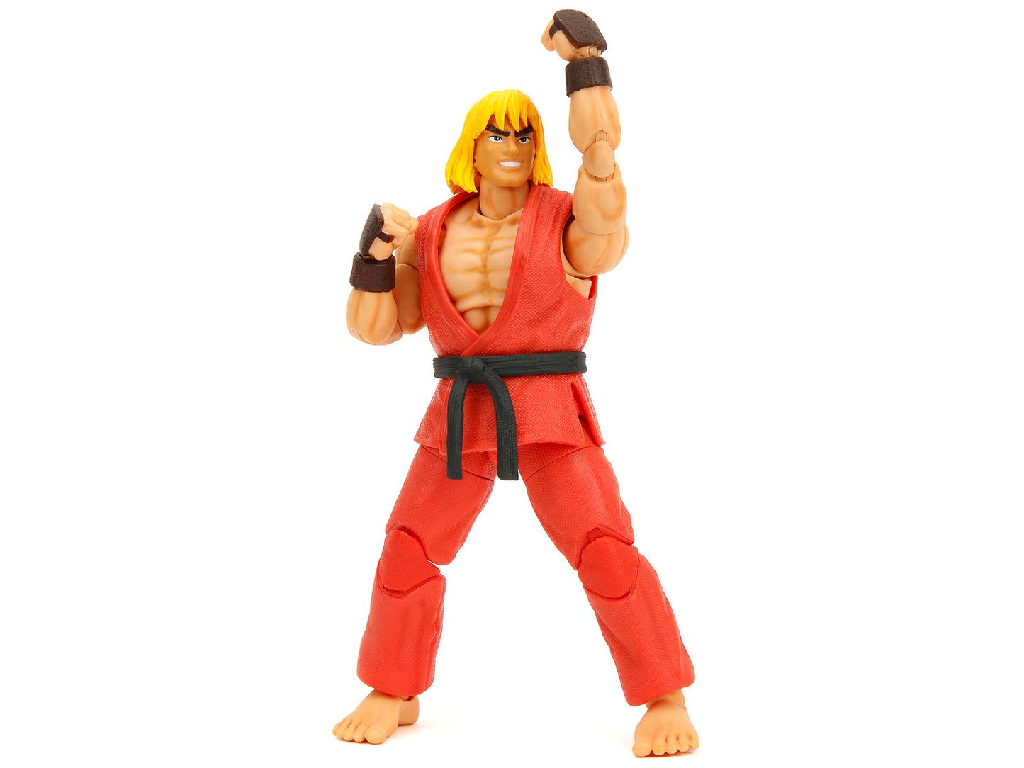 Ken 6" Moveable Figure with Accessories and Alternate Head Hands "Ultra Street Fighter II: The Final Challengers" (2017) Video Game Model by Jada <h2>Ken Jada</h2> <p>High-quality diecast car perfect
