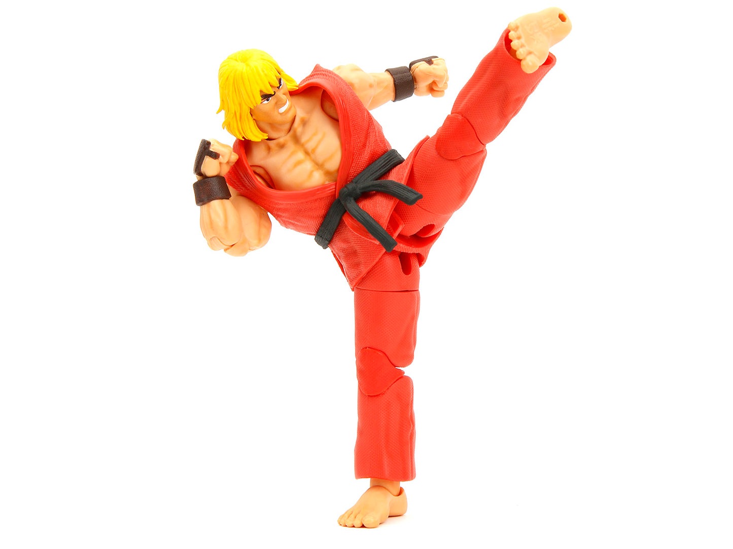Ken 6" Moveable Figure with Accessories and Alternate Head Hands "Ultra Street Fighter II: The Final Challengers" (2017) Video Game Model by Jada <h2>Ken Jada</h2> <p>High-quality diecast car perfect