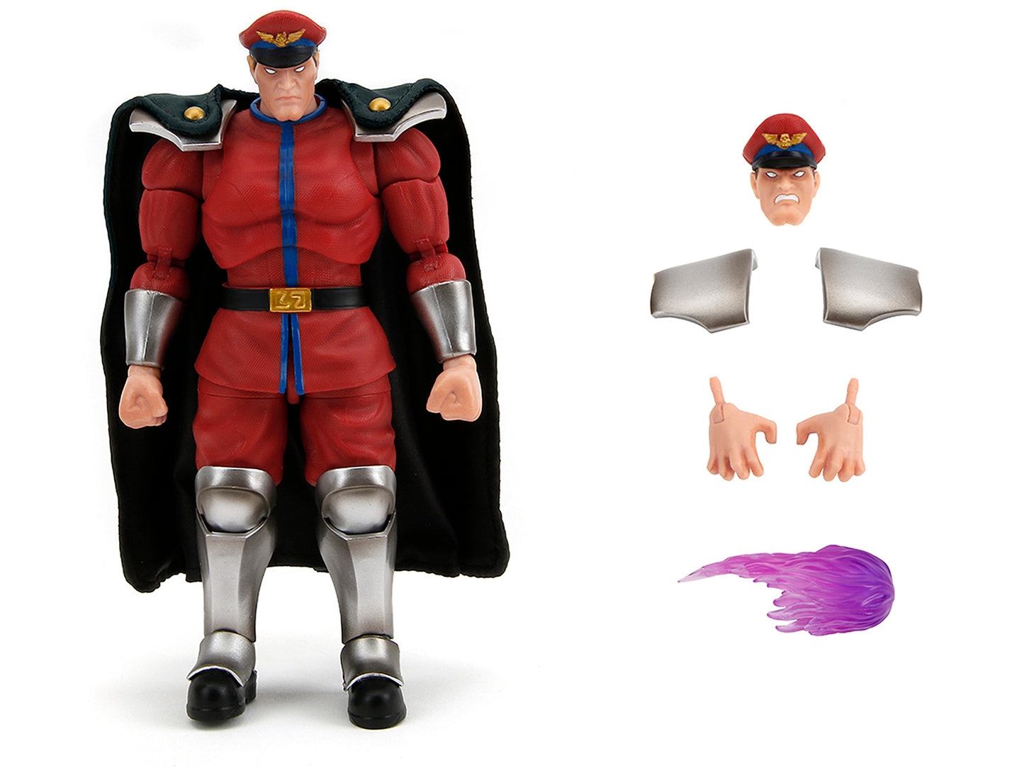 M. Bison 6" Moveable Figure with Accessories and Alternate Head Hands "Ultra Street Fighter II: The Final Challengers" (2017) Video Game Model by Jada <h2>M. Jada</h2> <p>High-quality diecast car perf
