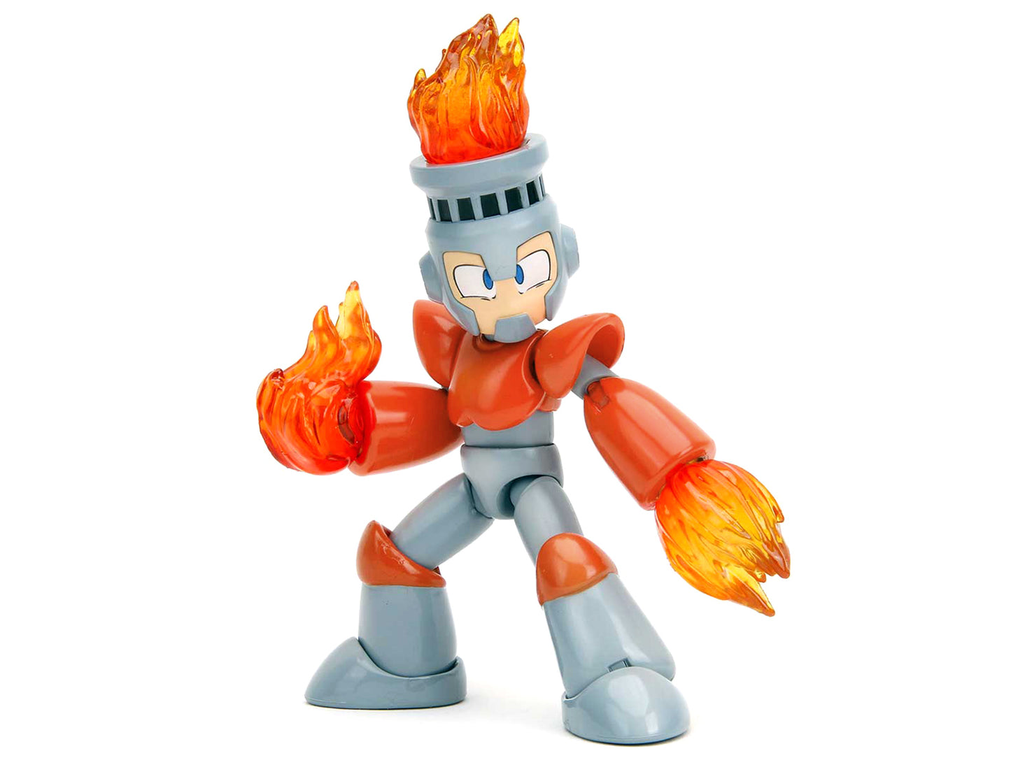 Fire Man 5.5" Moveable Figure with Accessories and Alternate Head Hands "Mega Man" (1987) Video Game model by Jada <h2>Fire Jada</h2> <p>High-quality diecast car perfect for collectors enthusiasts. Fe