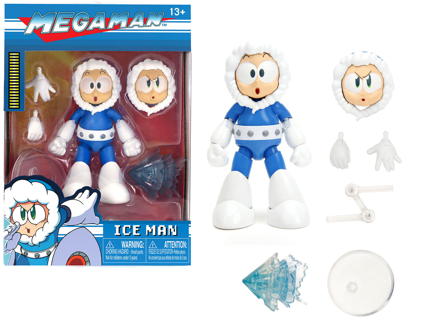Ice Man 4" Moveable Figure with Accessories and Alternate Head Hands "Mega Man" (1987) Video Game model by Jada <h2>Ice Jada</h2> <p>High-quality diecast car perfect for collectors enthusiasts. Featur