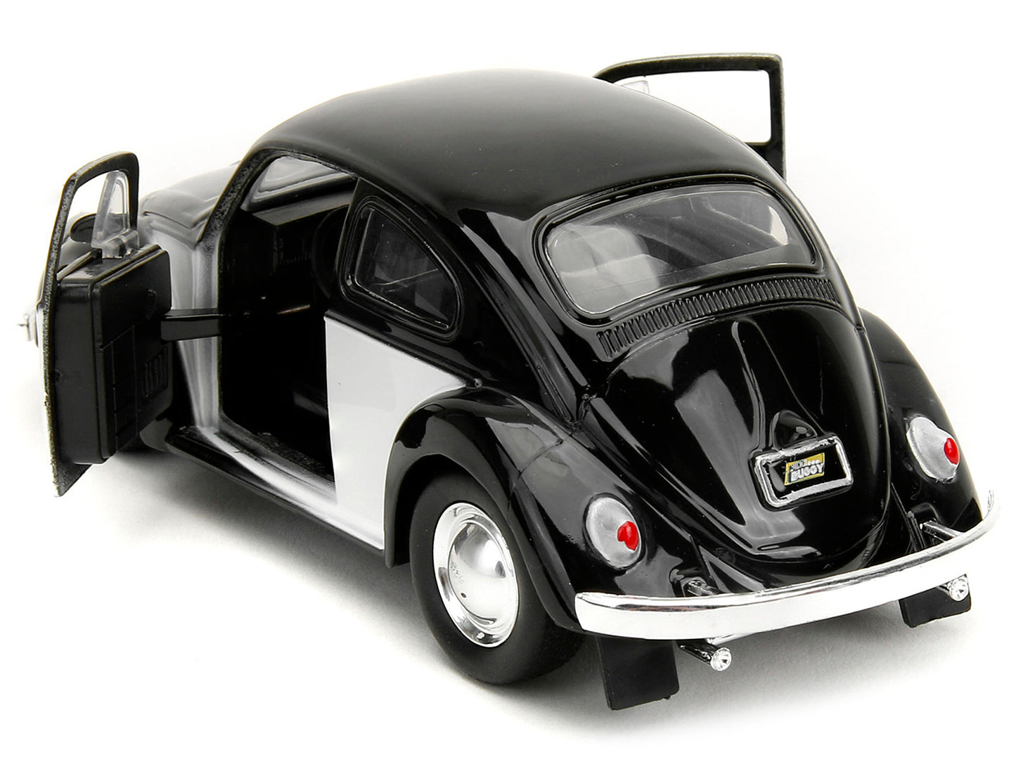 1959 Volkswagen Beetle "Punch Buggy" Black and White Boxing Gloves Accessory Series 1/32 Diecast Model Car by Jada <h2>1959 Jada</h2> <p>High-quality perfect for collectors enthusiasts. Features detai