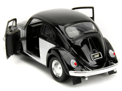 1959 Volkswagen Beetle "Punch Buggy" Black and White Boxing Gloves Accessory Series 1/32 Diecast Model Car by Jada <h2>1959 Jada</h2> <p>High-quality perfect for collectors enthusiasts. Features detai