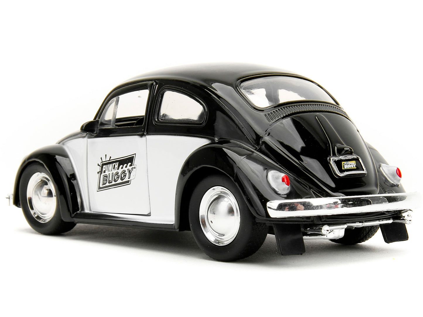 1959 Volkswagen Beetle "Punch Buggy" Black and White Boxing Gloves Accessory Series 1/32 Diecast Model Car by Jada <h2>1959 Jada</h2> <p>High-quality perfect for collectors enthusiasts. Features detai