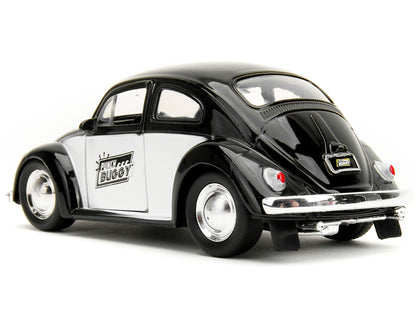 1959 Volkswagen Beetle "Punch Buggy" Black and White Boxing Gloves Accessory Series 1/32 Diecast Model Car by Jada <h2>1959 Jada</h2> <p>High-quality perfect for collectors enthusiasts. Features detai