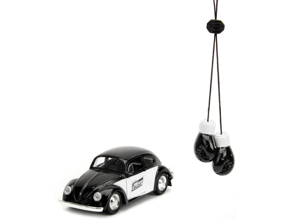 1959 Volkswagen Beetle "Punch Buggy" Black and White Boxing Gloves Accessory Series 1/32 Diecast Model Car by Jada <h2>1959 Jada</h2> <p>High-quality perfect for collectors enthusiasts. Features detai