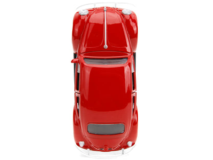 1959 Volkswagen Beetle Red with White Graphics and Boxing Gloves Accessory "Punch Buggy" Series 1/32 Diecast Model Car by Jada <h2>1959 Jada</h2> <p>High-quality perfect for collectors enthusiasts. Fe