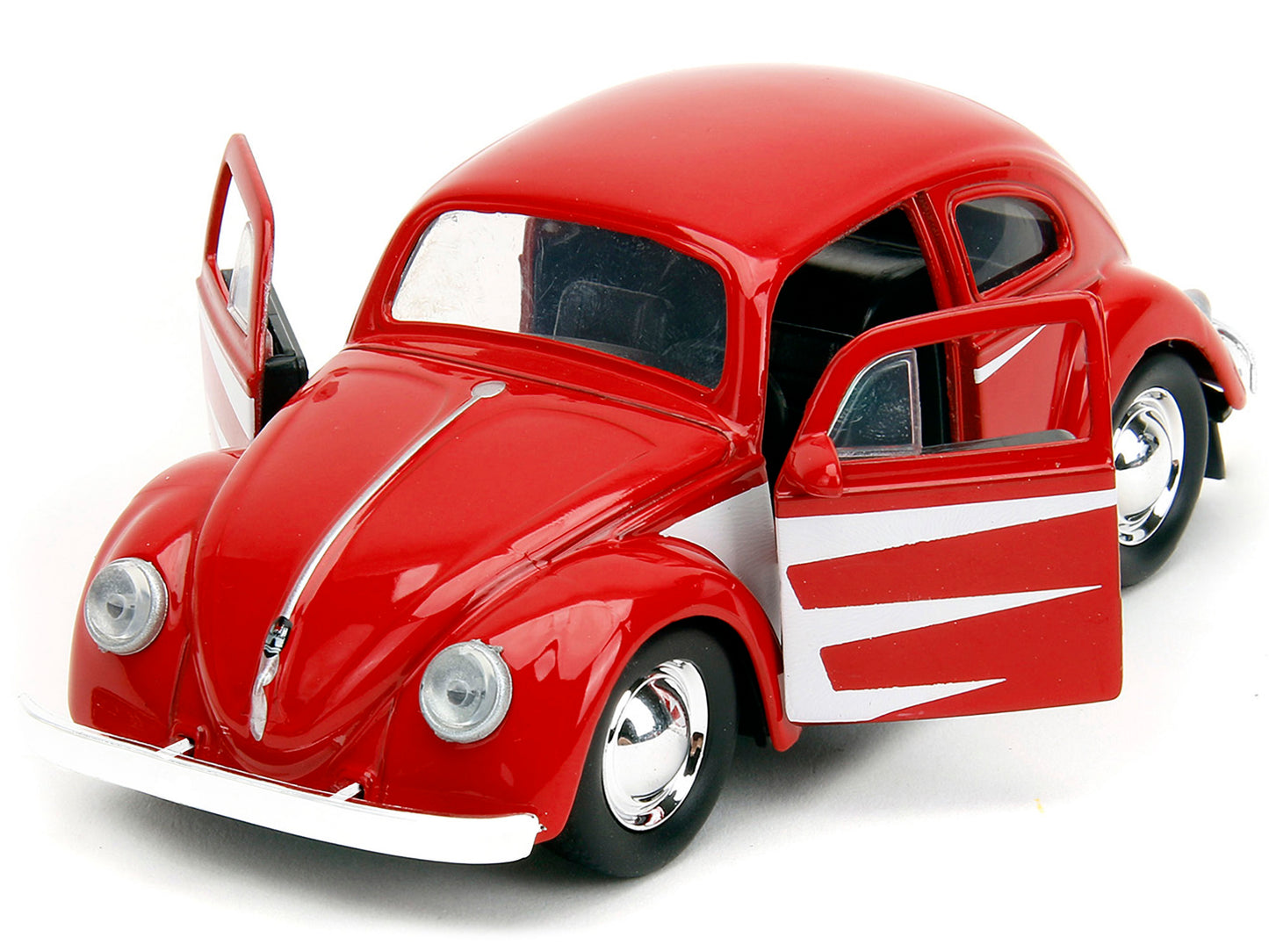 1959 Volkswagen Beetle Red with White Graphics and Boxing Gloves Accessory "Punch Buggy" Series 1/32 Diecast Model Car by Jada <h2>1959 Jada</h2> <p>High-quality perfect for collectors enthusiasts. Fe