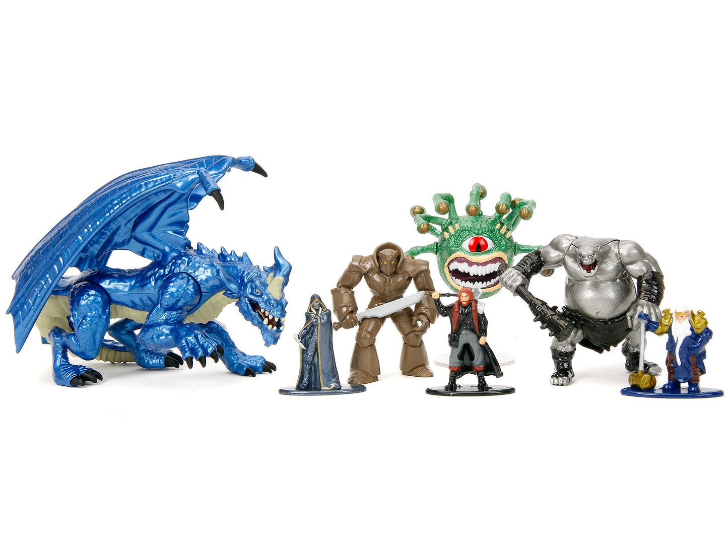 "Dungeons and Dragons" Set of 7 Diecast Figures by Jada <h2>"Dungeons Jada</h2> <p>High-quality model car perfect for collectors enthusiasts. Features detailed interior exterior craftsmanship, realist
