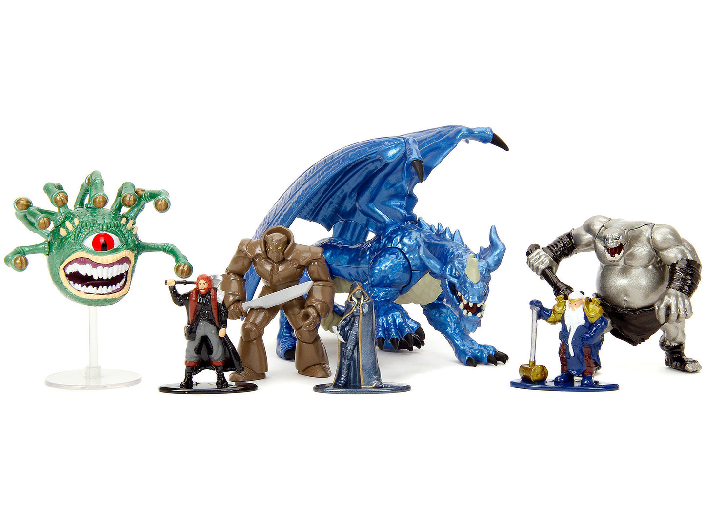 "Dungeons and Dragons" Set of 7 Diecast Figures by Jada <h2>"Dungeons Jada</h2> <p>High-quality model car perfect for collectors enthusiasts. Features detailed interior exterior craftsmanship, realist