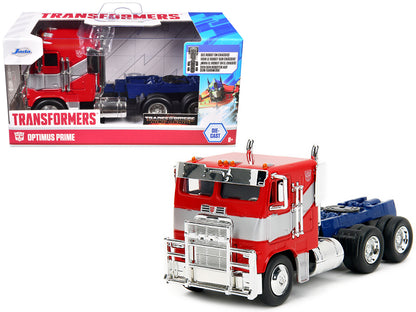 Optimus Prime Tractor Truck Red and Blue with Silver Stripes "Transformers: Rise of the Beasts" (2023) Movie "Hollywood Rides" Series 1/32 Diecast Model Car by Jada <h2>Optimus Jada</h2> <p>High-quali
