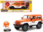 2007 Jeep Wrangler Orange Metallic and White M&M Diecast Figure "M&M's" "Hollywood Rides" Series 1/24 Model Car by Jada <h2>2007 Jada</h2> <p>High-quality perfect for collectors enthusiasts. Features