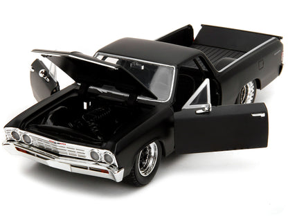 1967 Chevrolet El Camino Matt Black "Fast & Furious" Series 1/24 Diecast Model Car by Jada <h2>1967 Jada</h2> <p>High-quality perfect for collectors and enthusiasts. Features detailed interior exterio