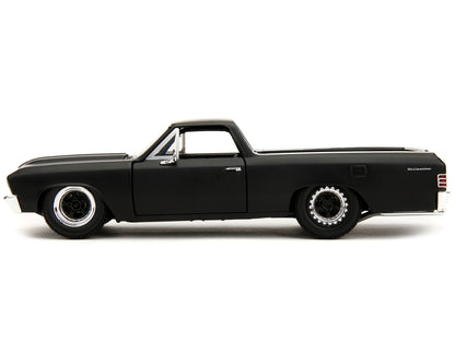 1967 Chevrolet El Camino Matt Black "Fast & Furious" Series 1/24 Diecast Model Car by Jada <h2>1967 Jada</h2> <p>High-quality perfect for collectors and enthusiasts. Features detailed interior exterio