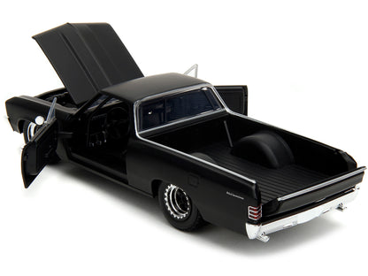 1967 Chevrolet El Camino Matt Black "Fast & Furious" Series 1/24 Diecast Model Car by Jada <h2>1967 Jada</h2> <p>High-quality perfect for collectors and enthusiasts. Features detailed interior exterio