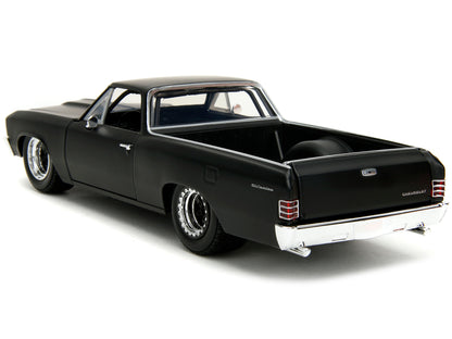 1967 Chevrolet El Camino Matt Black "Fast & Furious" Series 1/24 Diecast Model Car by Jada <h2>1967 Jada</h2> <p>High-quality perfect for collectors and enthusiasts. Features detailed interior exterio