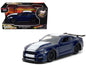 2016 Ford Mustang GT Dark Blue Metallic White 1/32 Diecast Model Car - Jada