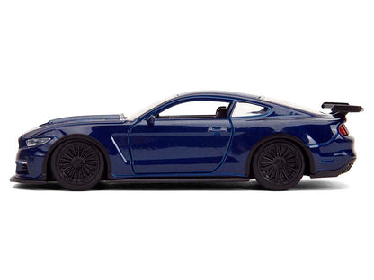 2016 Ford Mustang GT Dark Blue Metallic with White Stripe "F9" (2021) Movie "Fast & Furious" Series 1/32 Diecast Model Car by Jada <h2>2016 Jada</h2> <p>High-quality perfect for collectors and enthusi