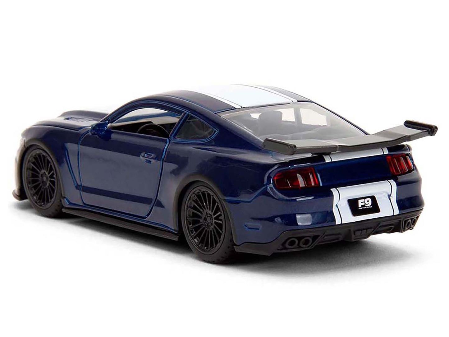 2016 Ford Mustang GT Dark Blue Metallic with White Stripe "F9" (2021) Movie "Fast & Furious" Series 1/32 Diecast Model Car by Jada <h2>2016 Jada</h2> <p>High-quality perfect for collectors and enthusi