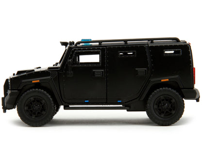 Agency SUV Matt Black "Fast X" (2023) Movie & Furious" Series 1/32 Diecast Model Car by Jada <h2>Agency Jada</h2> <p>High-quality perfect for collectors and enthusiasts. Features detailed interior ext