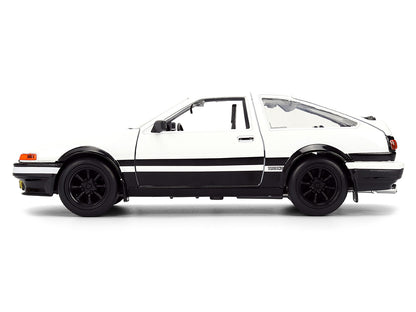 Toyota Trueno (AE86) RHD (Right Hand Drive) White and Black with Graphics Takumi Diecast Figure "Initial D" (1998-2021) TV Series "Anime Hollywood Rides" 1/24 Model by Jada <h2>Toyota Jada</h2> <p>Hig