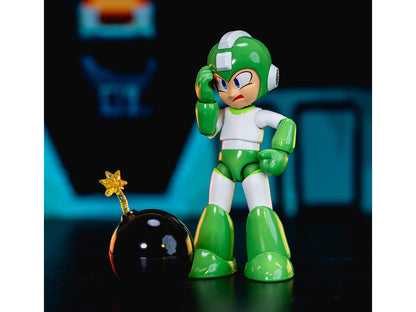 Hyper Bomb 4.5" Moveable Figure with Accessories and Alternate Head Hands "Mega Man" (1987) Video Game Model by Jada <h2>Hyper Jada</h2> <p>High-quality diecast car perfect for collectors enthusiasts.