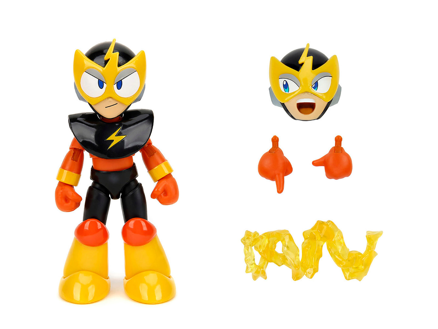 Elec Man 4.5" Moveable Figure with Accessories and Alternate Head Hands "Mega Man" (1987) Video Game Model by Jada <h2>Elec Jada</h2> <p>High-quality diecast car perfect for collectors enthusiasts. Fe